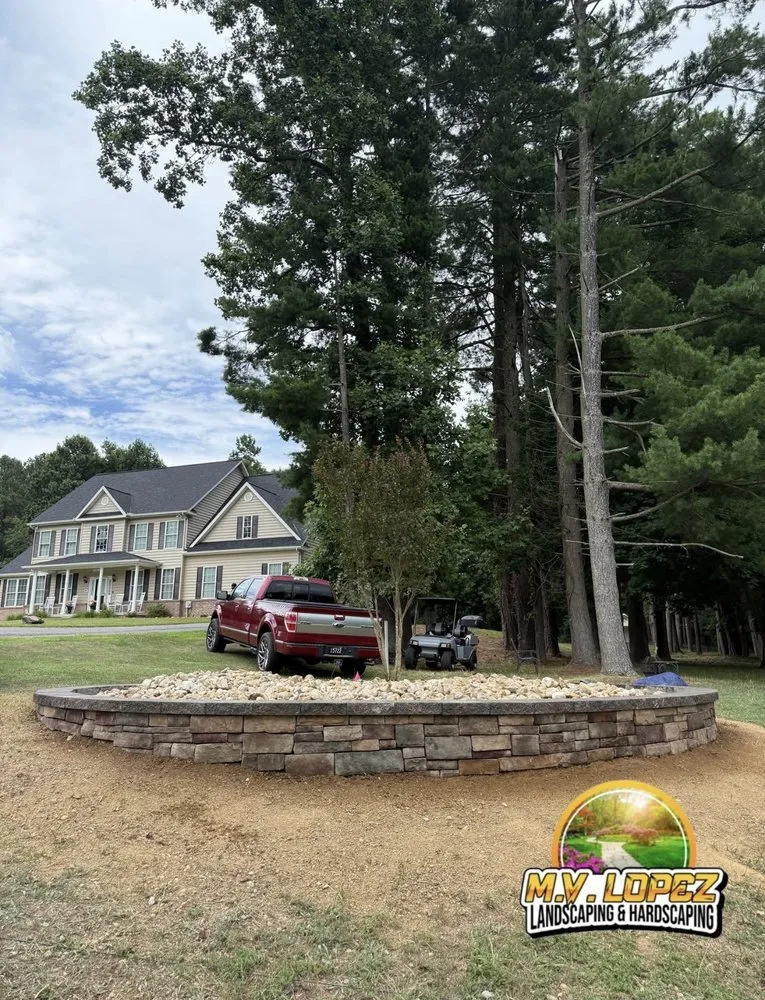 Custom landscaping services in Henderson, MD by M V Lopez Landscaping