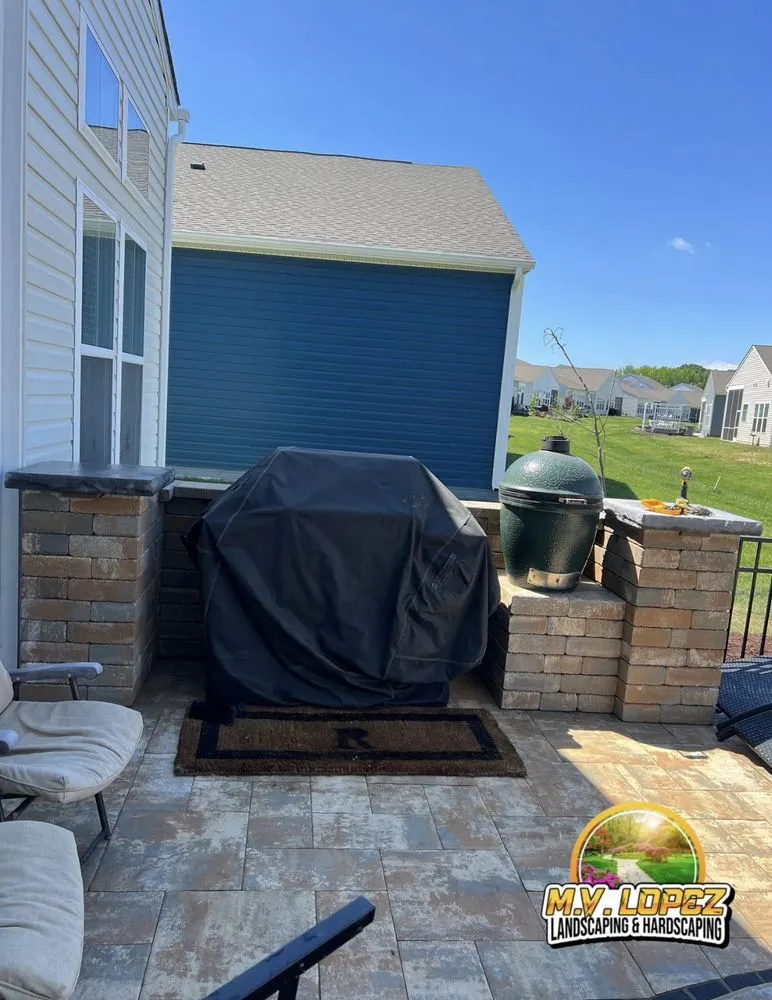 Local outdoor landscaping for year-round maintenance in Henderson, MD by M V Lopez Landscaping