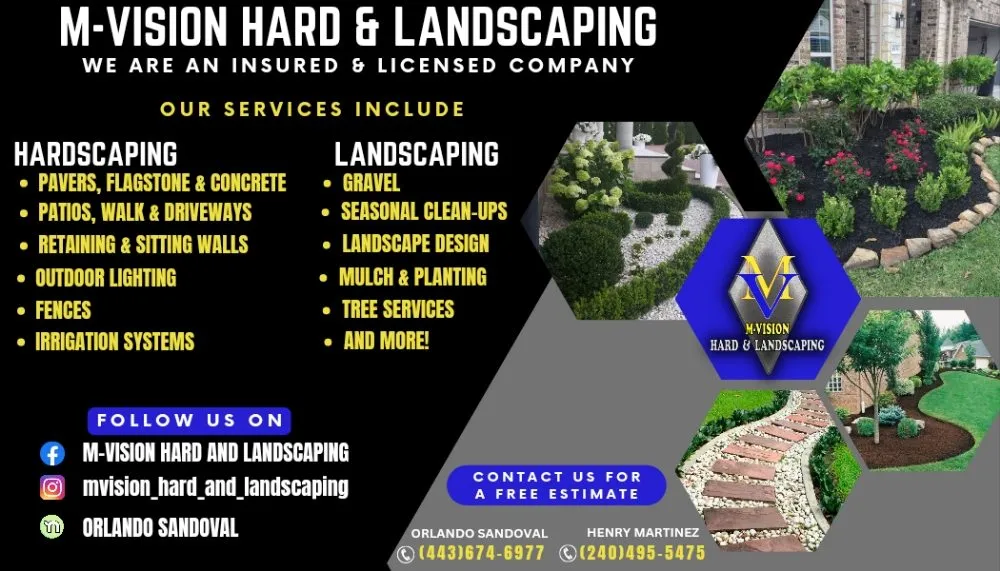 Local lawn care service experts serving Lanham, MD - M-Vision Hard And Landscaping