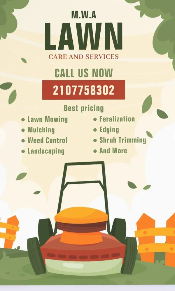 Expert yard cleanup service for residential properties in San Antonio, TX by M W A Lawn Care Services