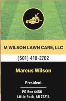 M Wilson Lawncare Logo