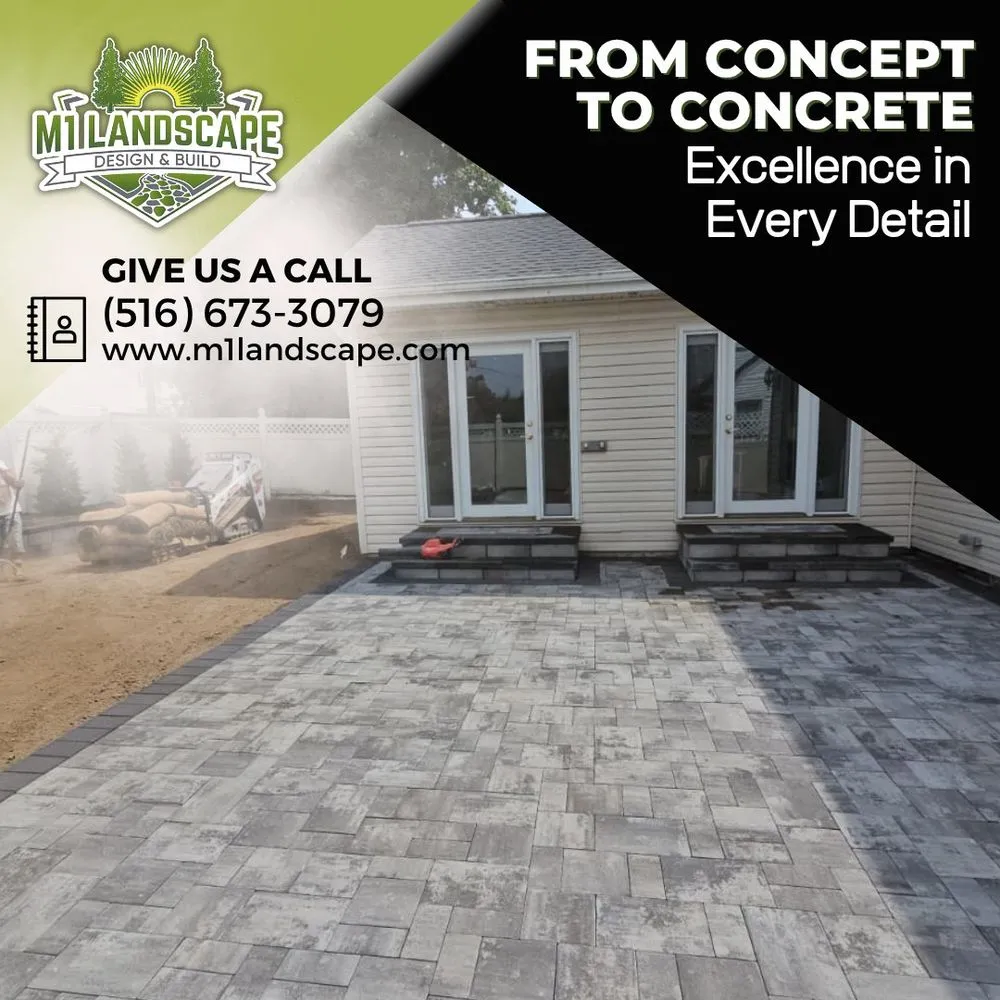 Local landscape design in Freeport, NY by M1 Landscape Design & Build