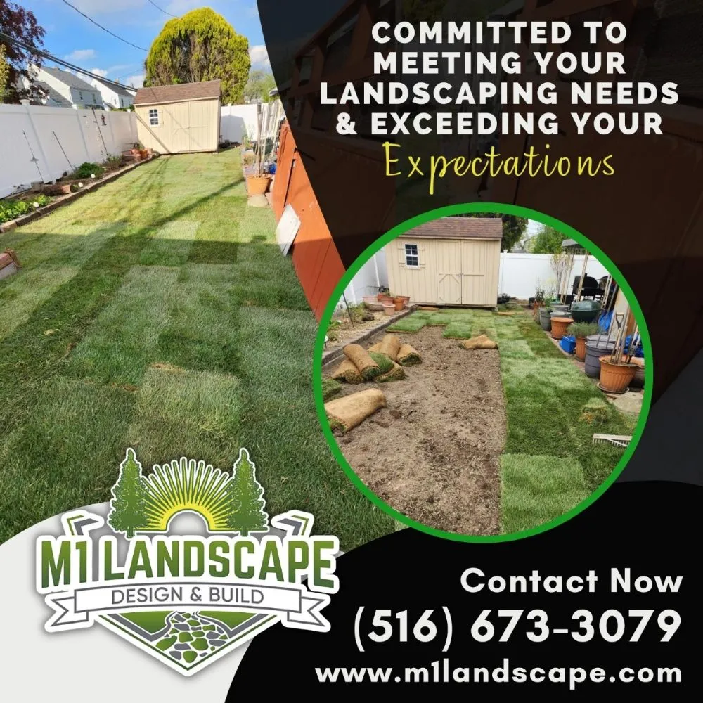 Custom garden landscaping experts serving Freeport, NY - M1 Landscape Design & Build