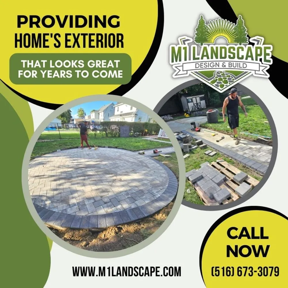 Reliable residential landscaping experts serving Freeport, NY - M1 Landscape Design & Build