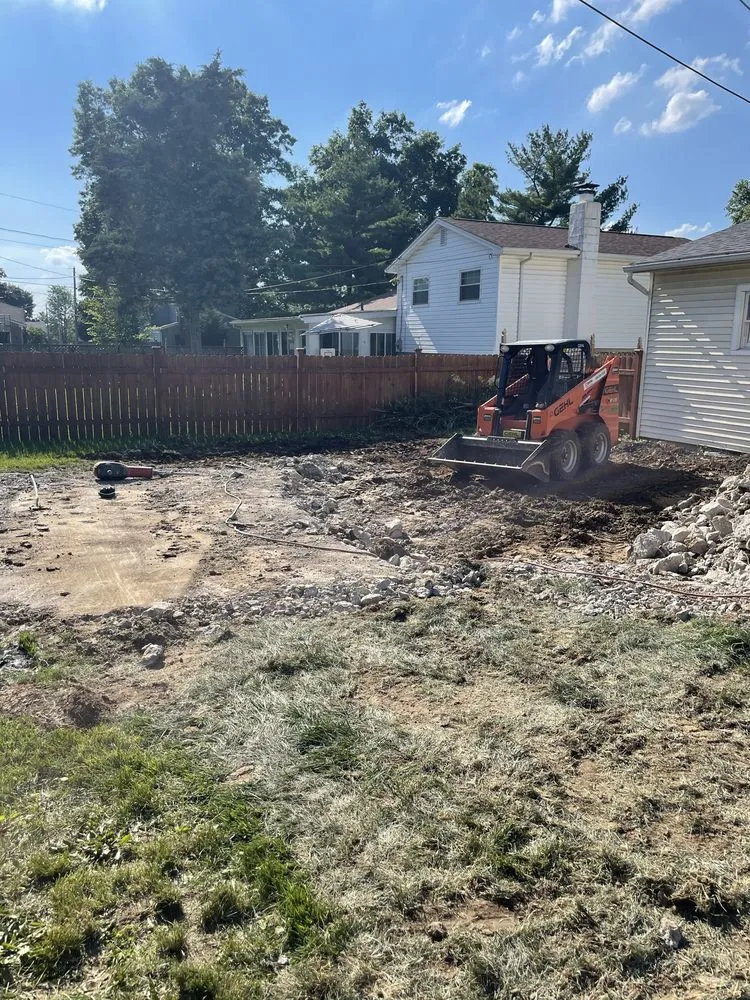 Custom residential landscaping in Westerville, OH by M3 Construction