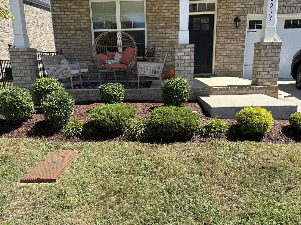 Custom landscape design in Hermitage, TN - M3 Logistics