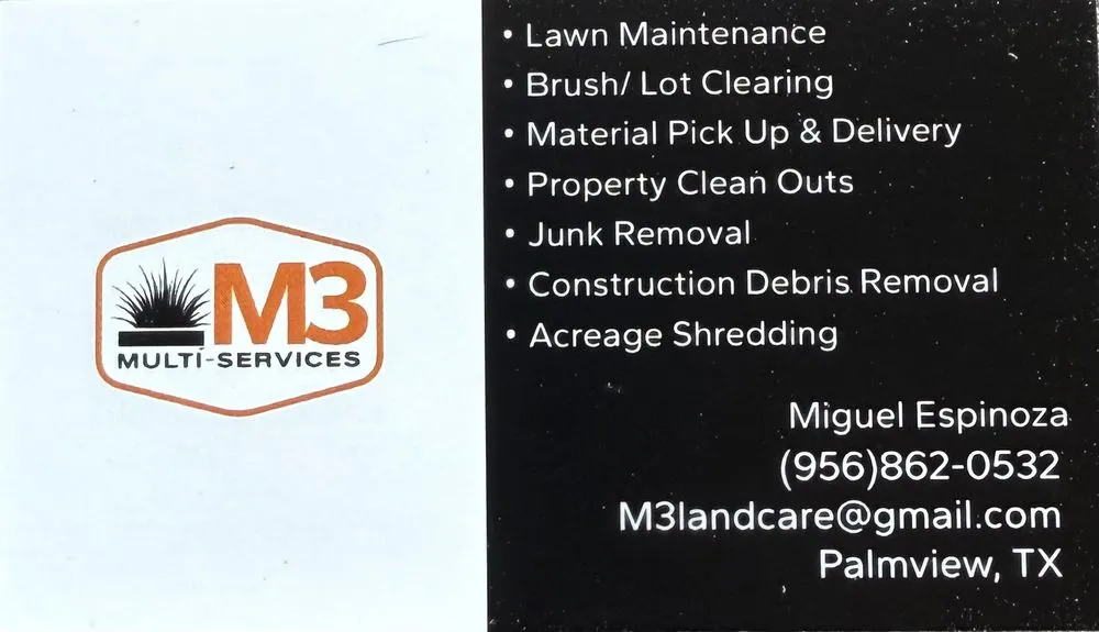 Trusted yard cleanup service experts serving Palmview, TX - M3 Multi-Services