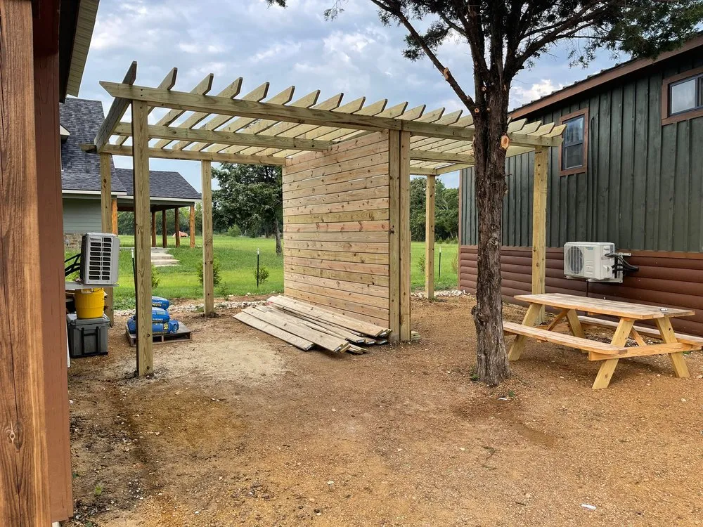 Professional yard cleanup service for year-round maintenance in Frisco, TX by M&A Fence and Landscaping