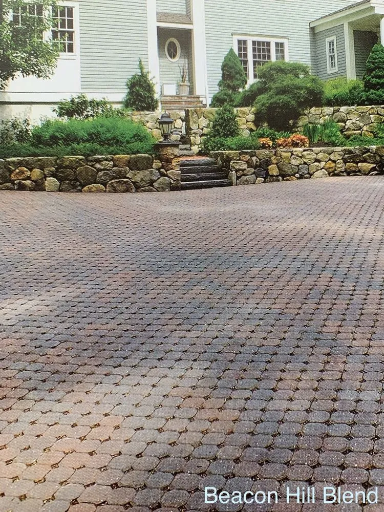 Custom outdoor landscaping in Arlington, MA by MA Landscape