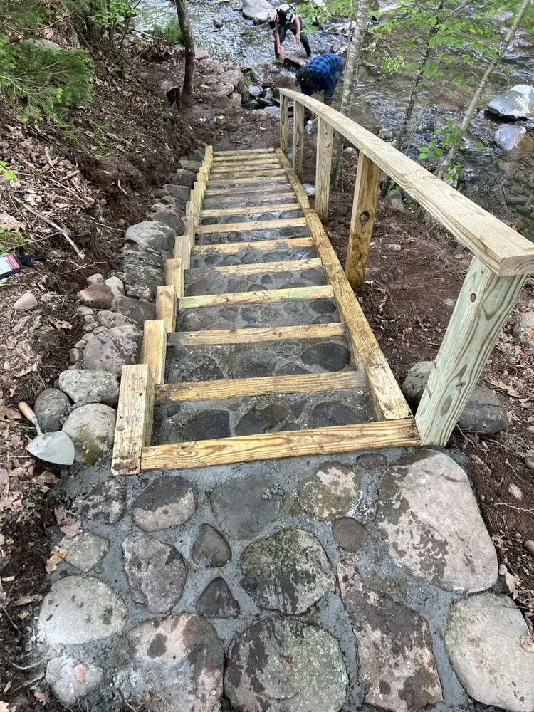 Professional yard cleanup service for beautiful yards in Kingston, NY by M&A landscaping all renovations