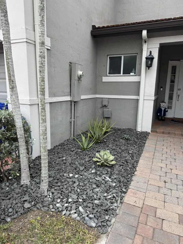 Expert landscape installation in Fort Lauderdale, FL by M&A Tree and Lawn Service