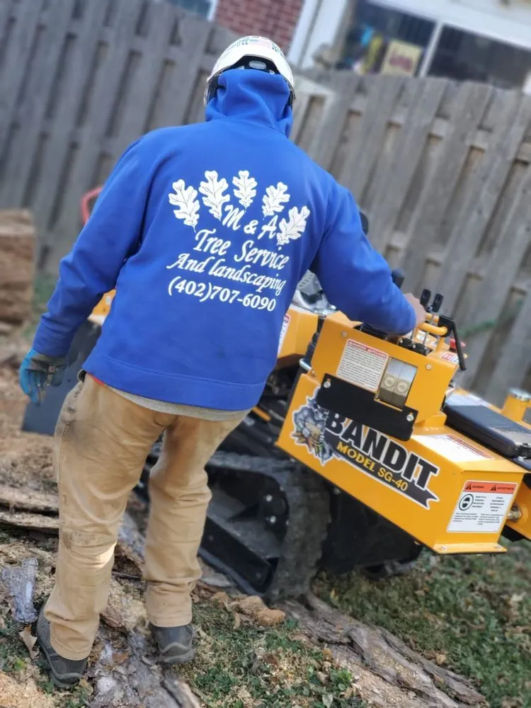 Custom lawn mowing service experts serving Bellevue, NE - M&A Tree Service And Landscaping