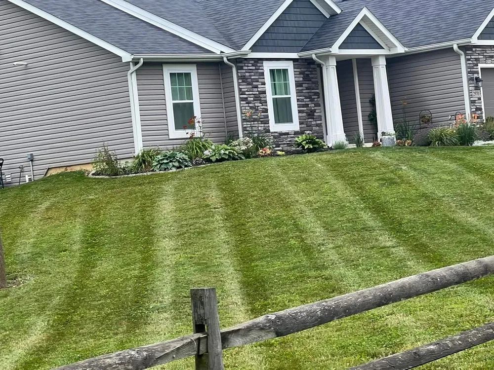 Custom garden landscaping in Fremont, IN - Maagnificent Lawn Care