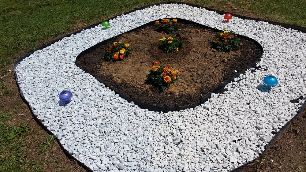 Custom landscape installation in Newton Grove, NC - MAB