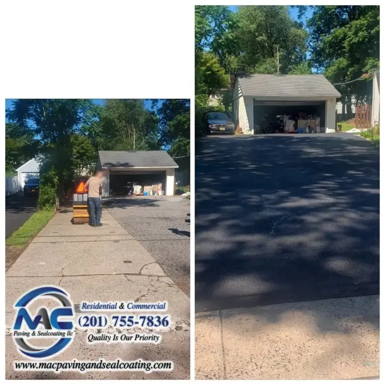 Professional garden landscaping in Paterson, NJ by MAC Paving & Sealcoating