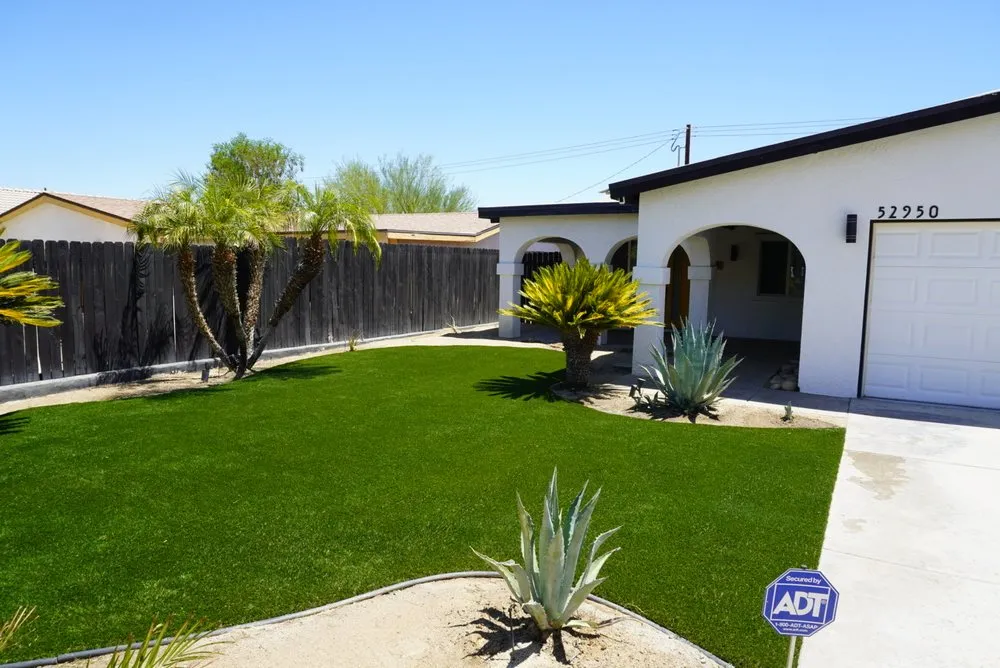 Custom lawn care service for beautiful yards in Thermal, CA by Macarios Tree Service