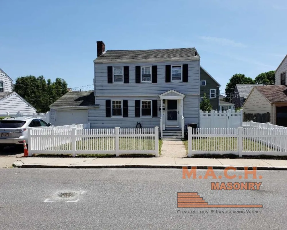 Custom yard cleanup service in Lynn, MA by MACH Masonry & Landscaping