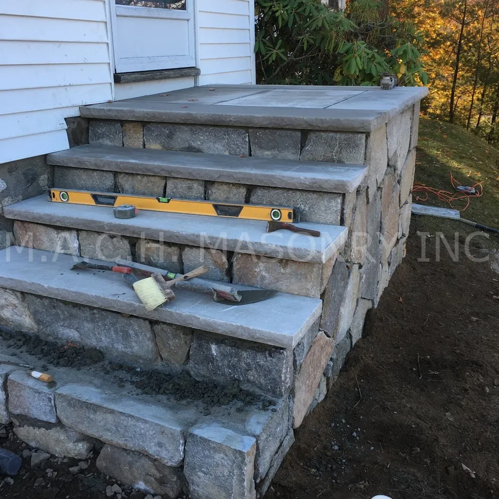 Local outdoor landscaping for year-round maintenance in Lynn, MA by MACH Masonry & Landscaping