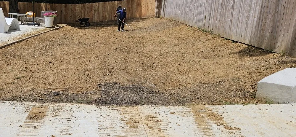 Custom outdoor landscaping in Boaz, KY by Machaen's Lawn Services