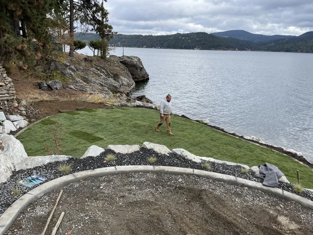 Affordable lawn care service in Post Falls, ID by Machin Enterprises