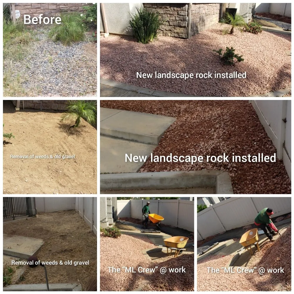Local yard cleanup service for outdoor upgrades in North Hills, CA by Macias Landscape