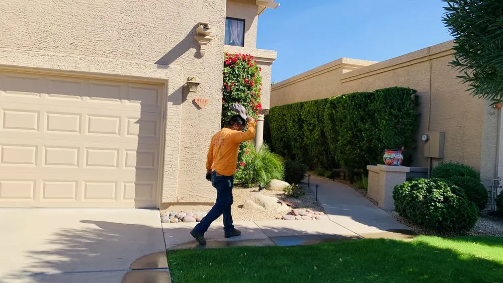 Local outdoor landscaping for residential properties in Mesa, AZ by Macias Landscaping