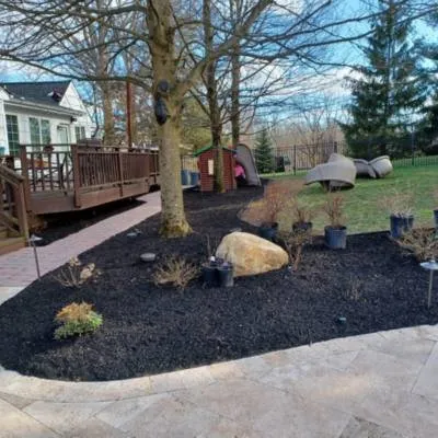Custom yard maintenance with custom design in Morris Plains, NJ by Macias Landscaping Services