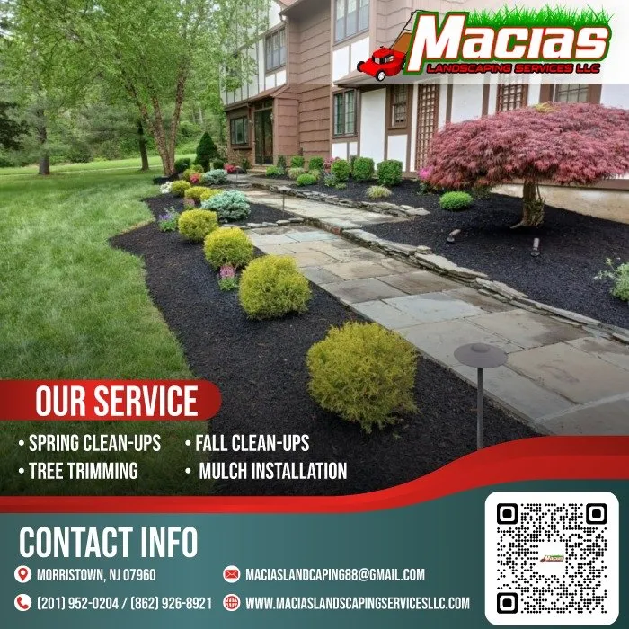 Top-rated outdoor landscaping in Morris Plains, NJ by Macias Landscaping Services