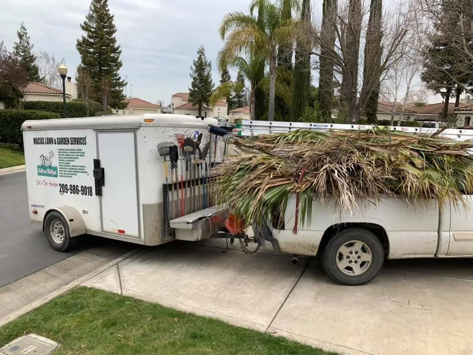 Custom landscape design in Stockton, CA by Macias Lawn & Garden Services