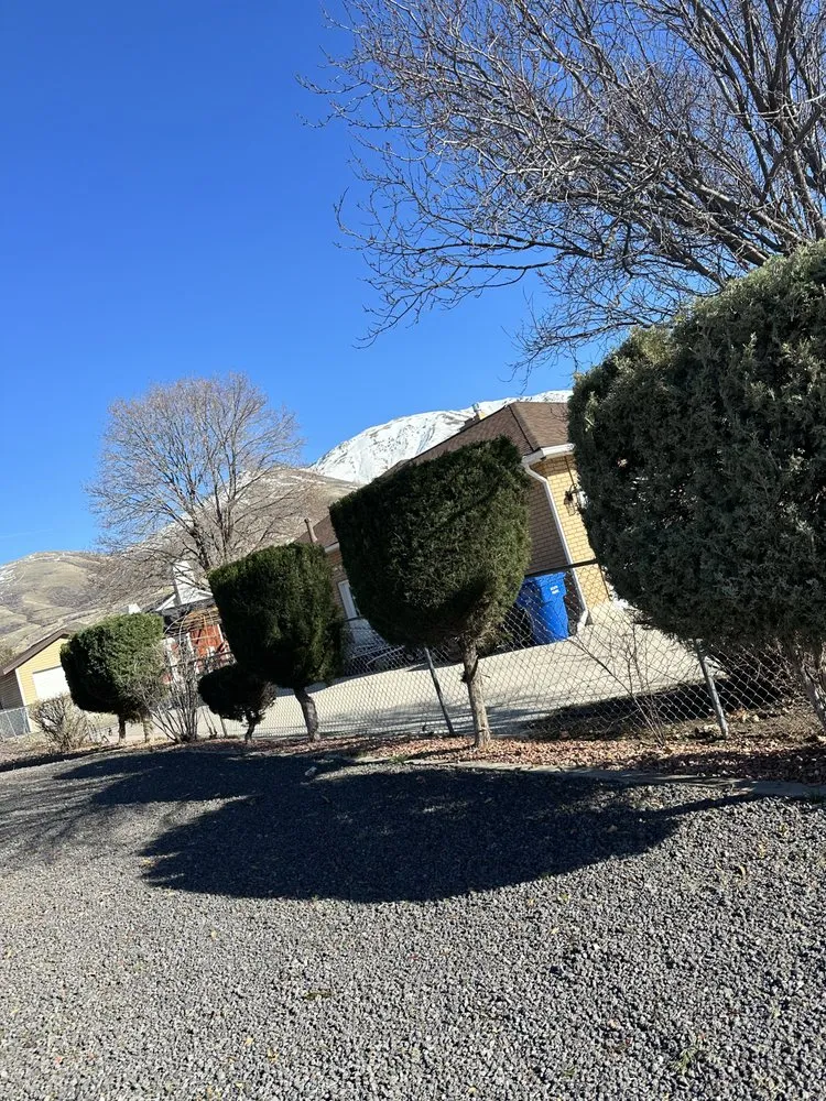 Custom yard cleanup service for homes in Nibley, UT by Maciel Lawn Care
