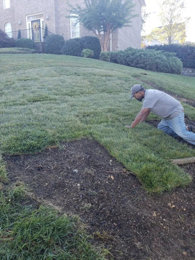 Professional lawn care service for outdoor upgrades in Roanoke, VA by Mackey's Outdoor Creations