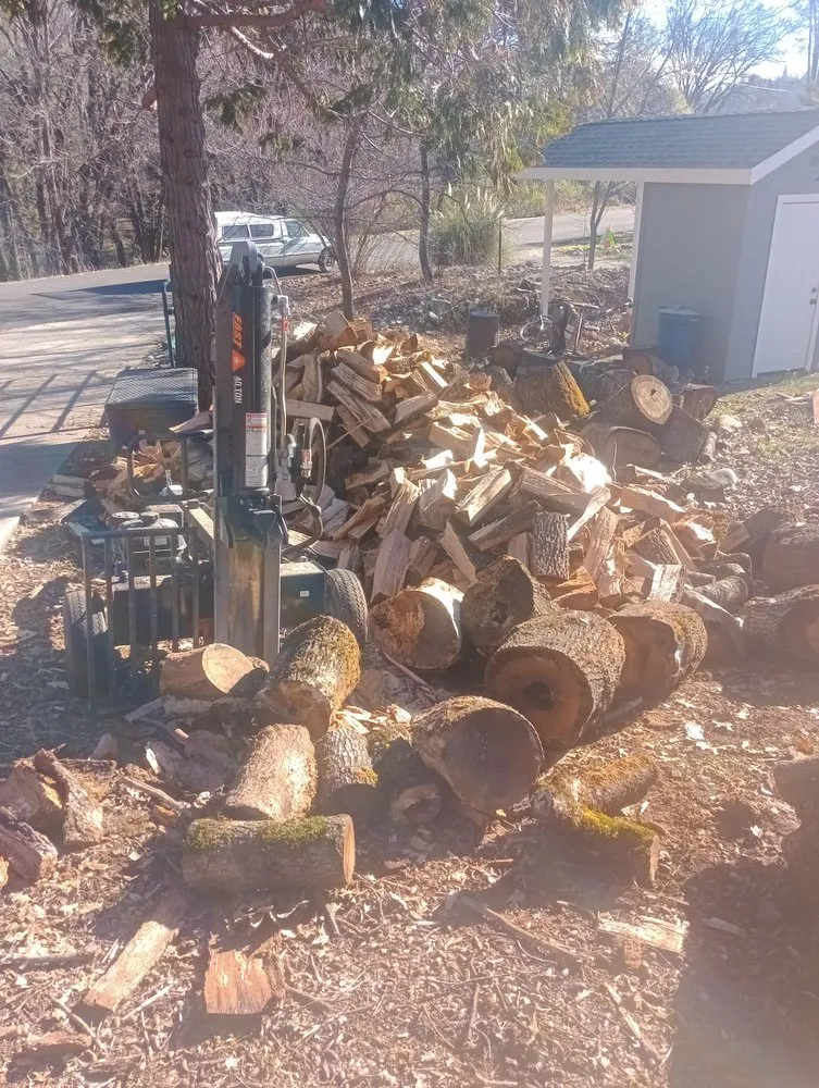Professional outdoor landscaping near you across Nevada City, CA - Mac's Mobile Wood Splitting and Landscape