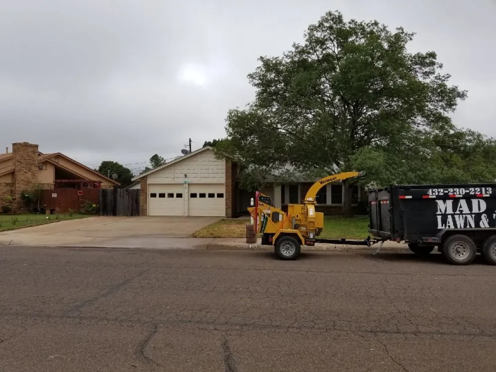 Professional landscape design for residential properties in Midland, TX by Mad Ax Lawn & Tree