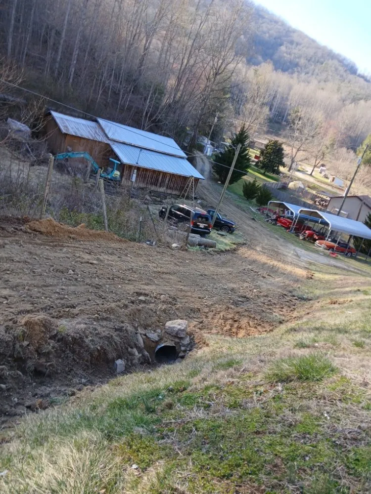 Professional landscape installation in Whittier, NC by Mad Beaver Landscaping