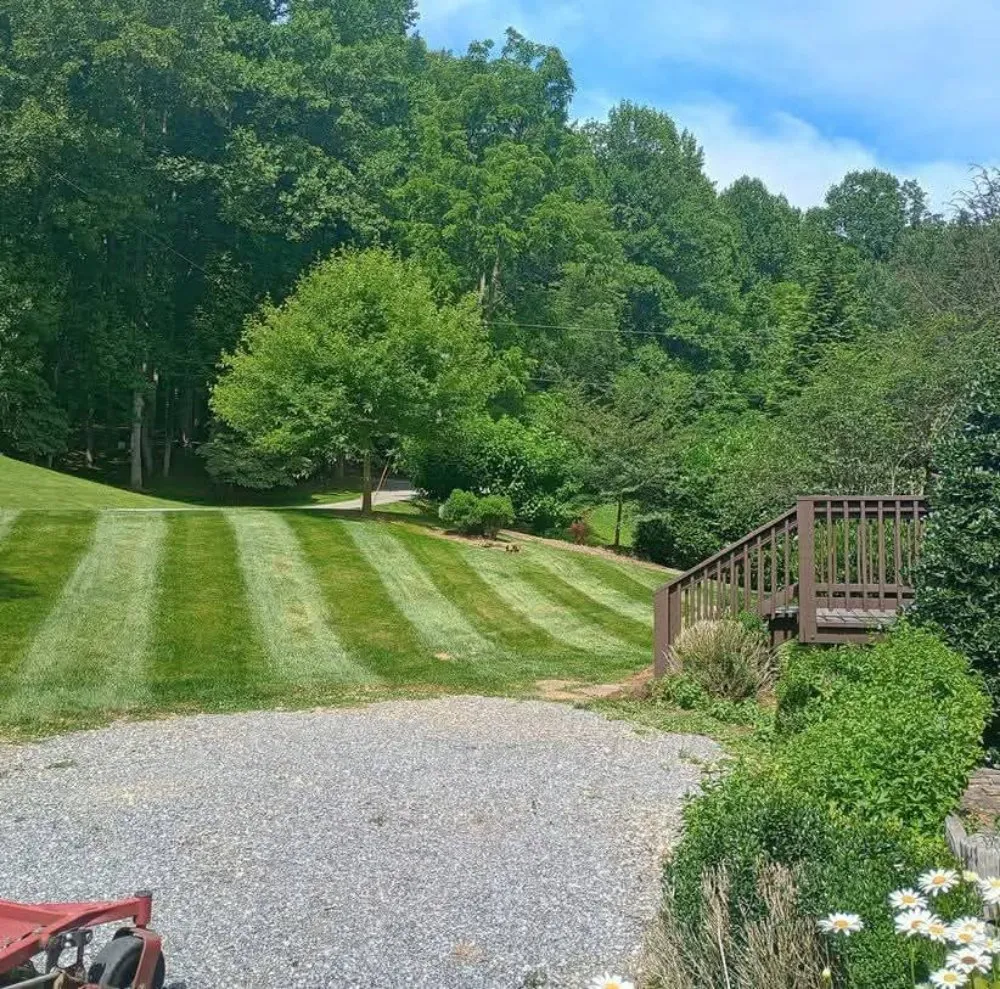 Affordable outdoor landscaping with custom design across Whittier, NC - Mad Beaver Landscaping