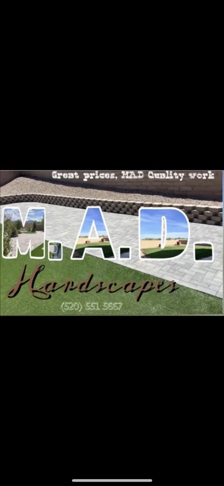 Reliable landscape design in Tucson, AZ by MAD Hardscapes