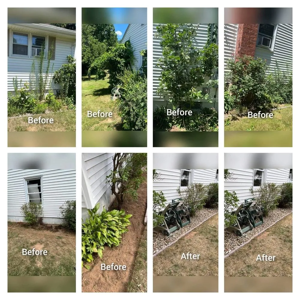 Custom garden landscaping in Manchester, CT - M.A.D. landscape Services