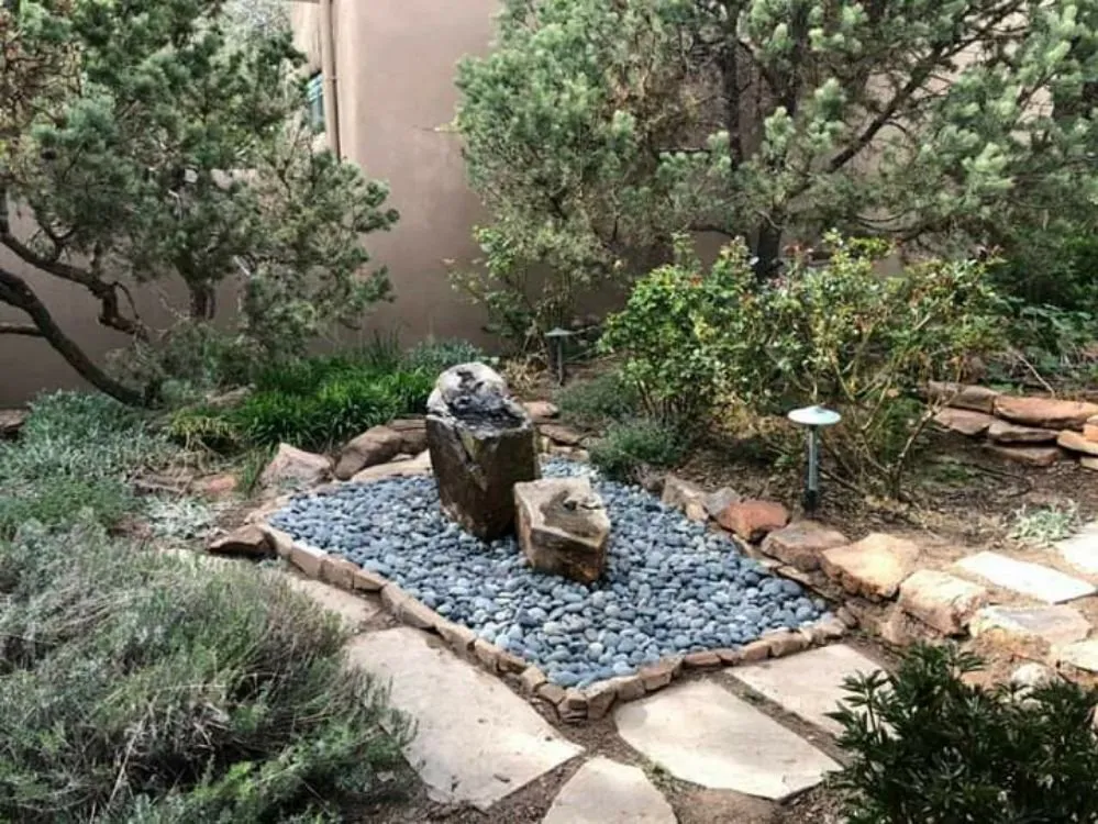 Custom garden landscaping in Ojo Caliente, NM - MaD Landscapers
