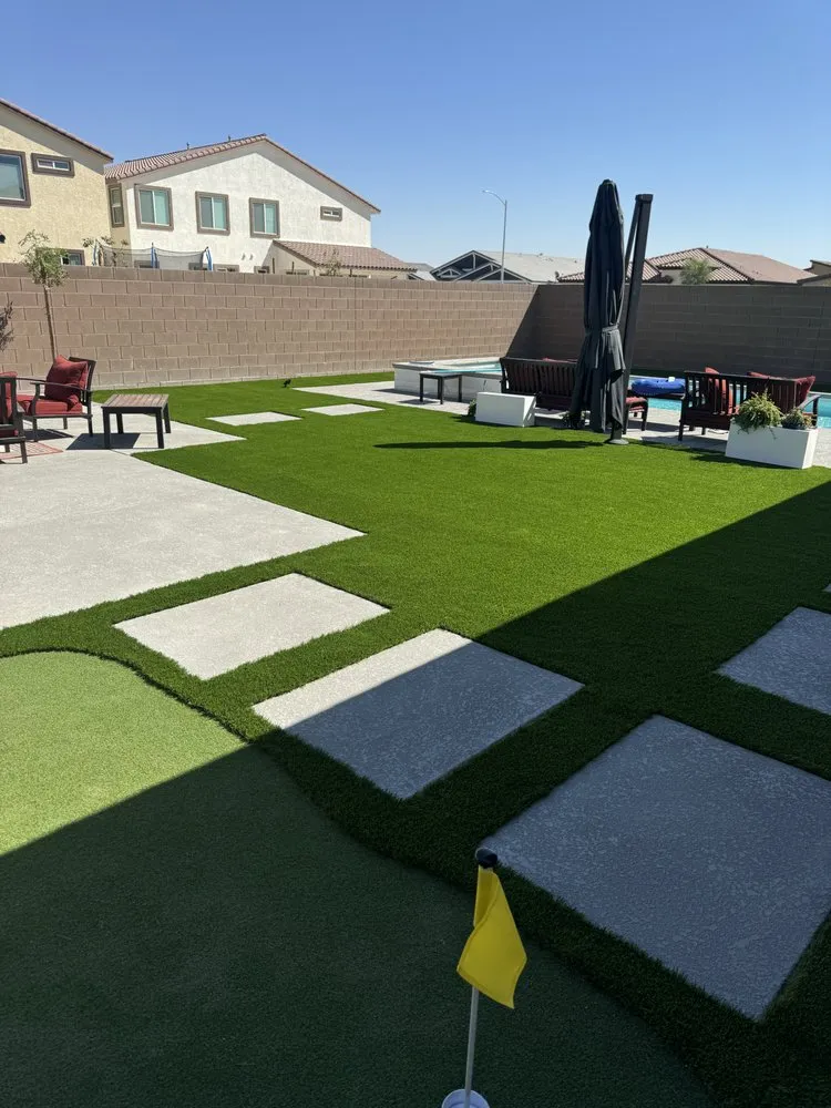 Professional landscape installation for residential properties across Las vegas, NV - Mad Turf Installations