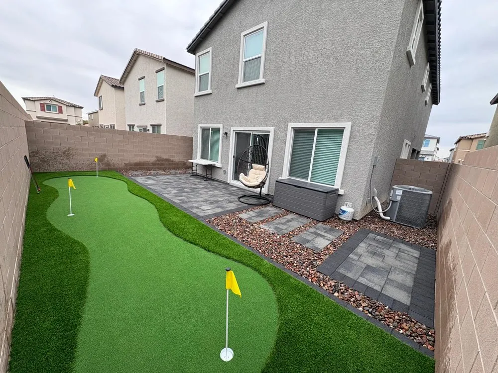 Expert garden landscaping in Las vegas, NV - Mad Turf Installations