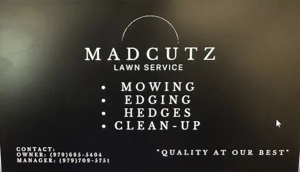 Madcutz Lawn Service Logo