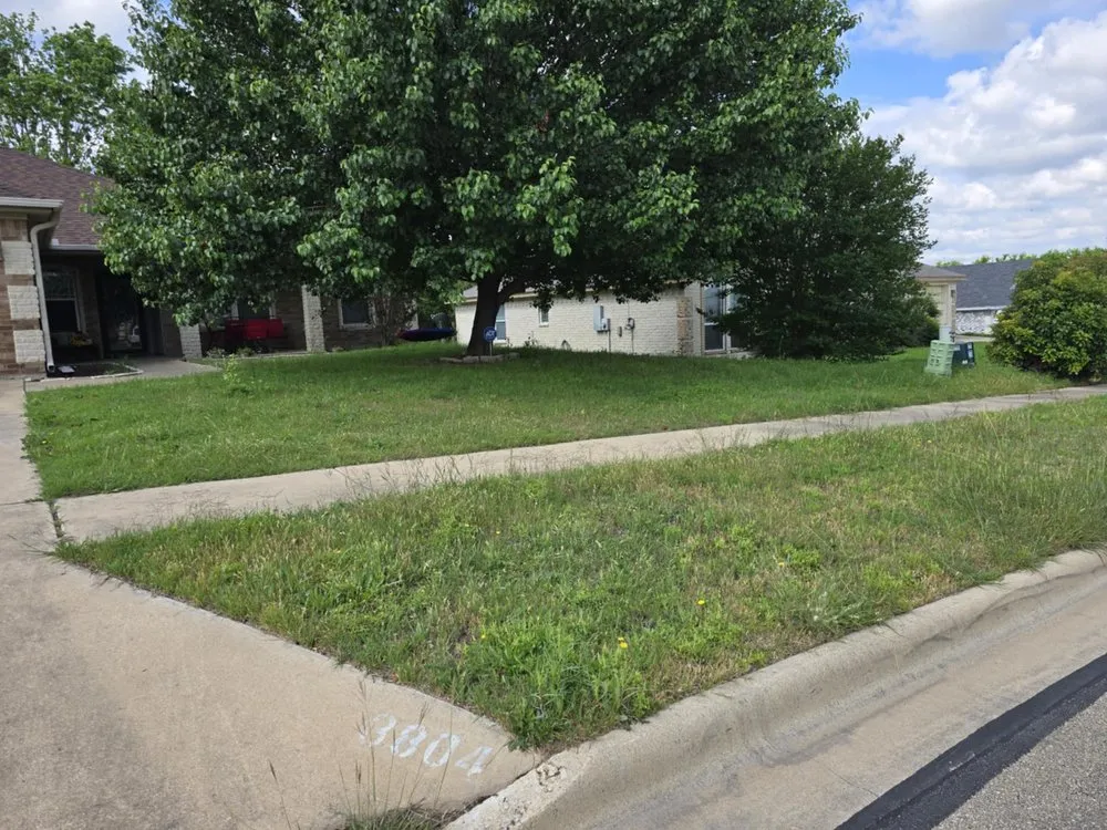 Custom landscape installation near you in Killeen, TX by Made you look lawn service