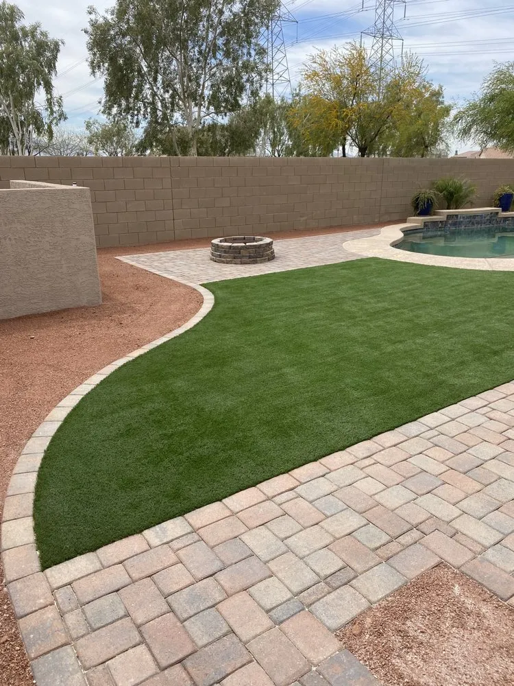 Reliable garden landscaping with custom design in El Mirage, AZ by Madera Landscaping