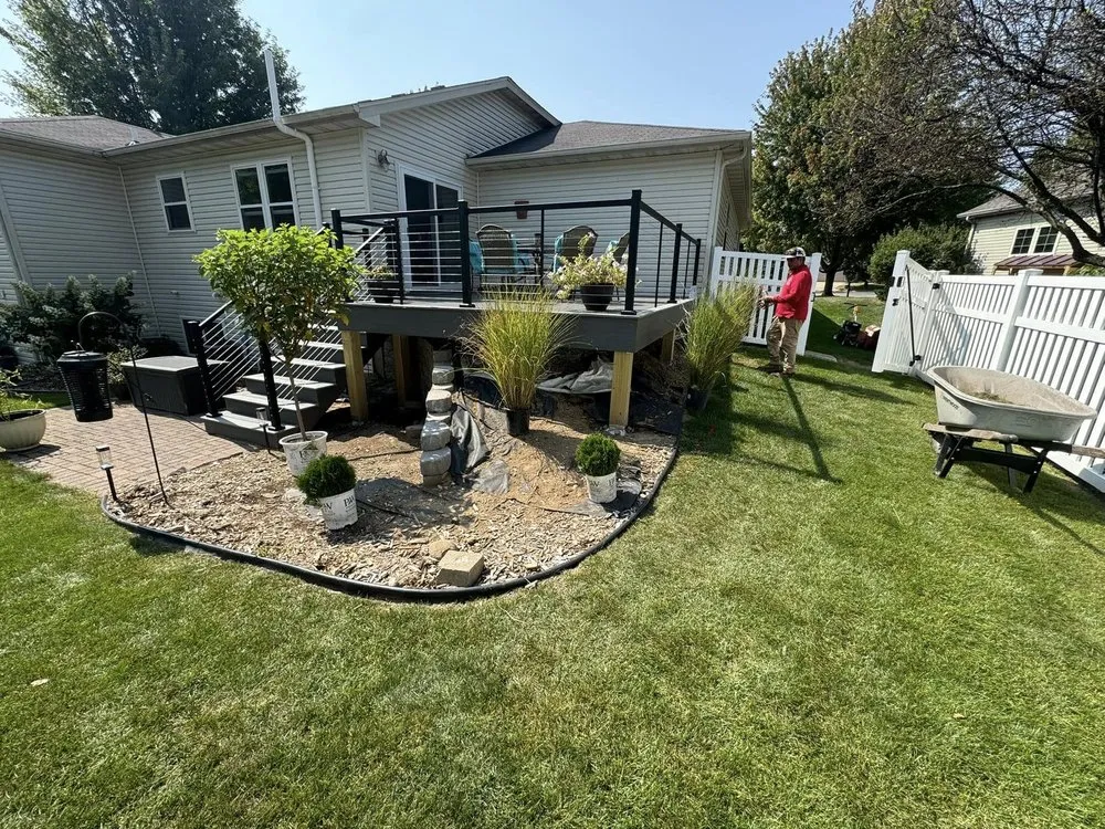 Local lawn care service in Oregon, WI by Madison Daniel's Landscaping