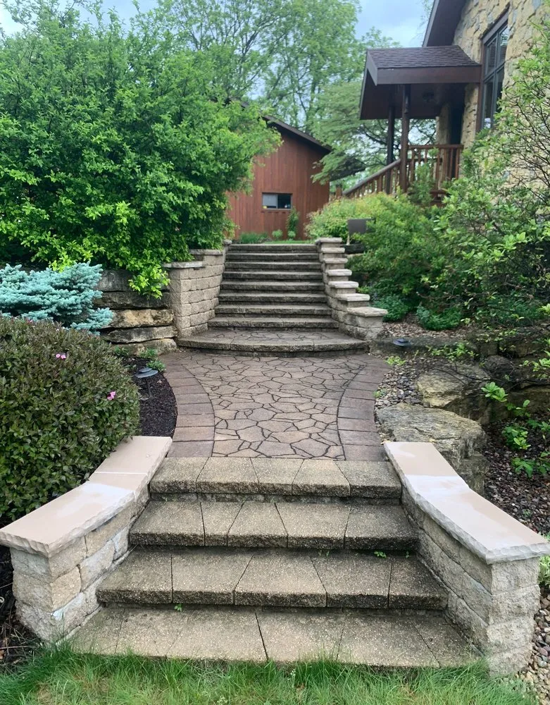 Local landscape installation for residential properties in Madison, WI by Madison Hardscape
