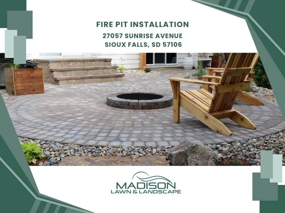 Custom landscape installation for beautiful yards in Sioux Falls, SD by Madison Lawn & Landscape