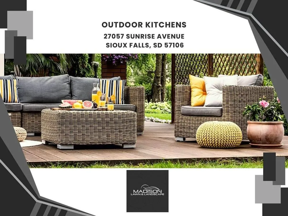 Top-rated lawn mowing service with custom design across Sioux Falls, SD - Madison Lawn & Landscape