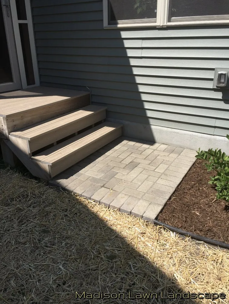 Custom outdoor landscaping in Dodgeville, WI by Madison Lawn Landscape