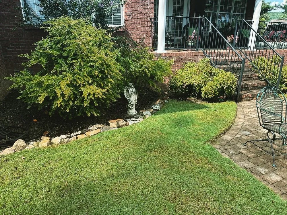 Custom landscape installation near you in Madison, AL by Madison Lawn Solutions