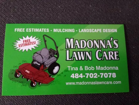 Madonna's Lawn Care Logo